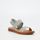 Butterfly Feet Zina 7 Sandal - Grey footwear Butterfly Feet