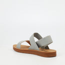 Butterfly Feet Zina 7 Sandal - Grey footwear Butterfly Feet