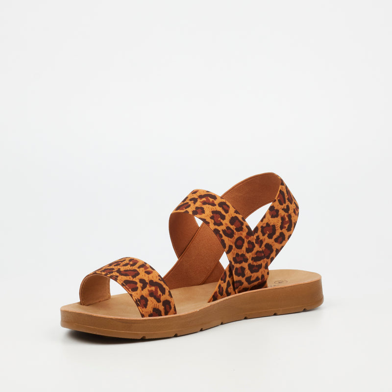 Butterfly Feet Zina 7 Sandal - Leopard footwear Butterfly Feet   