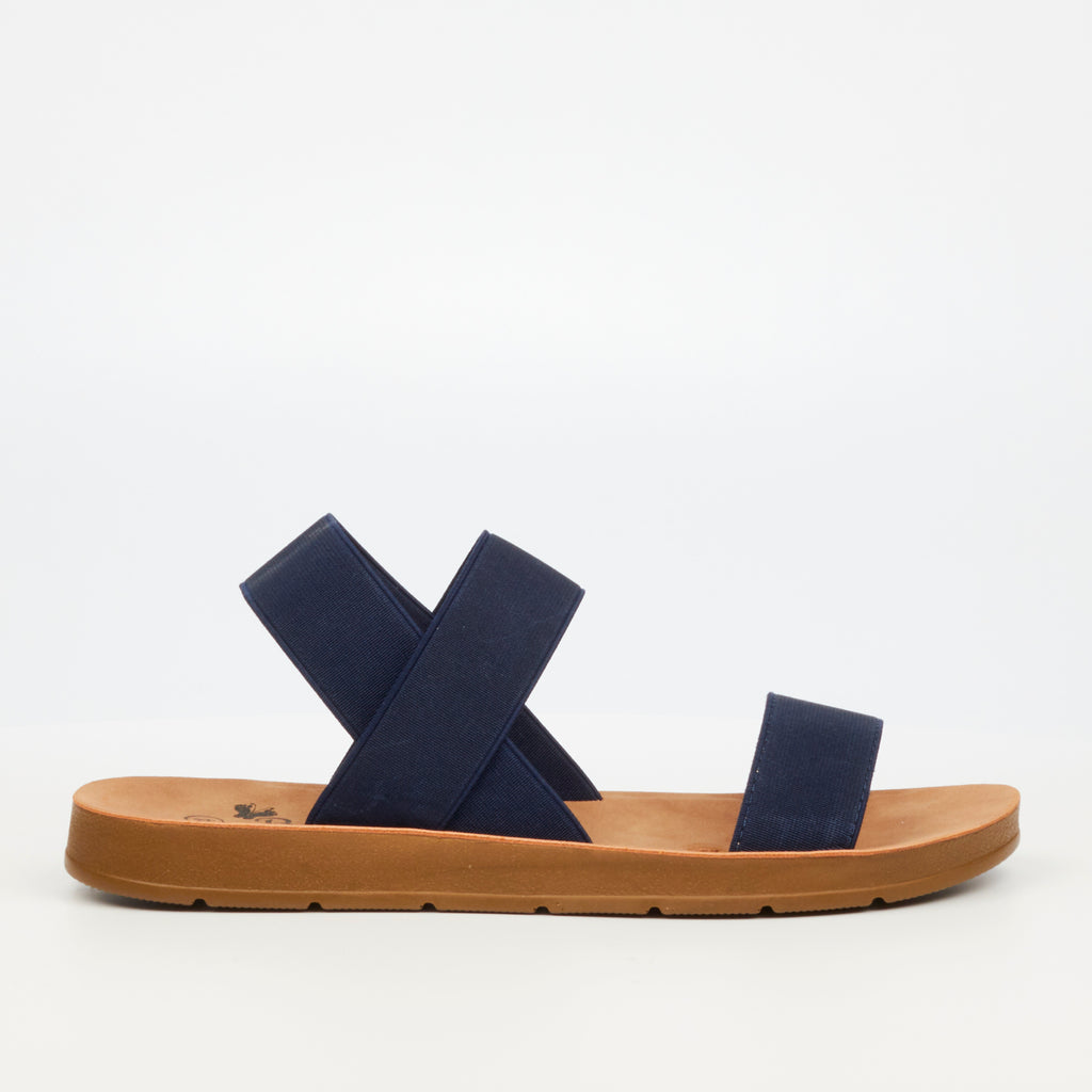 Butterfly Feet Zina 7 Sandal - Navy footwear Butterfly Feet