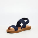 Butterfly Feet Zina 7 Sandal - Navy footwear Butterfly Feet