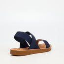 Butterfly Feet Zina 7 Sandal - Navy footwear Butterfly Feet