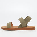 Butterfly Feet Zina 7 Sandal - Olive footwear Butterfly Feet