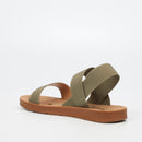 Butterfly Feet Zina 7 Sandal - Olive footwear Butterfly Feet