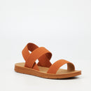 Butterfly Feet Zina 7 Sandal - Tan footwear Butterfly Feet