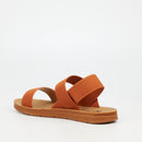 Butterfly Feet Zina 7 Sandal - Tan footwear Butterfly Feet
