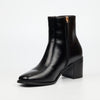 Miss Black Zuri 1 Ankle Boots Faux Leather - Black footwear Miss Black