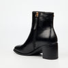 Miss Black Zuri 1 Ankle Boots Faux Leather - Black footwear Miss Black
