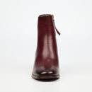 Miss Black Zuri 1 Ankle Boots Faux Leather – Burgundy