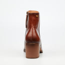 Miss Black Zuri 1 Ankle Boots Faux Leather – Tan