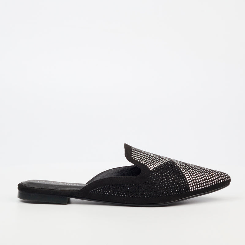 Miss Black Zurich 2 Flat - Black footwear Miss Black   