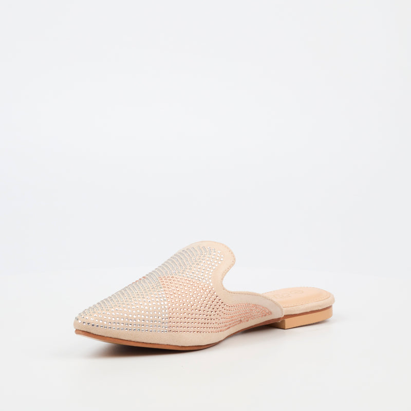 Miss Black Zurich 2 Flat - Nude footwear Miss Black   