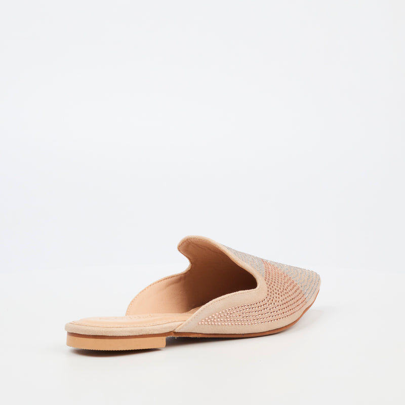 Miss Black Zurich 2 Flat - Nude footwear Miss Black   