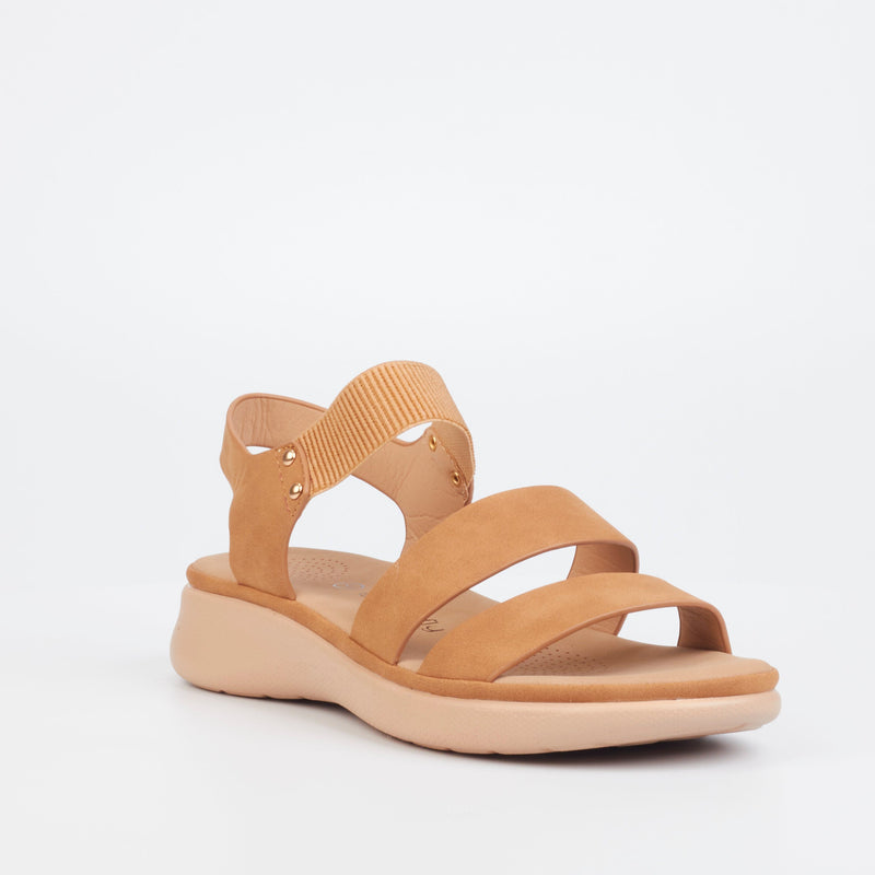 Butterfly Feet Azelia 1 - Tan footwear Butterfly Feet   