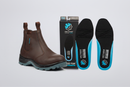 Mangano Chocolate + Infused Foam Insole Sizes 3-7