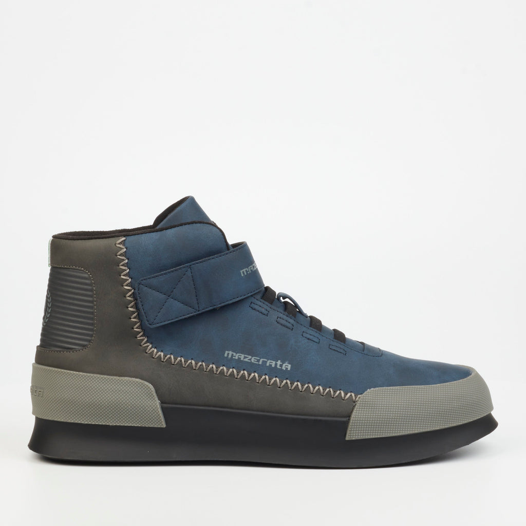 Mazerata Valentino 1 Nub - Navy footwear Mazerata