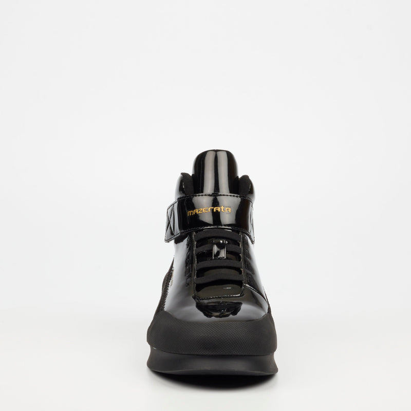 Mazerata Valentino 1 Pat Sue - Black footwear Mazerata   