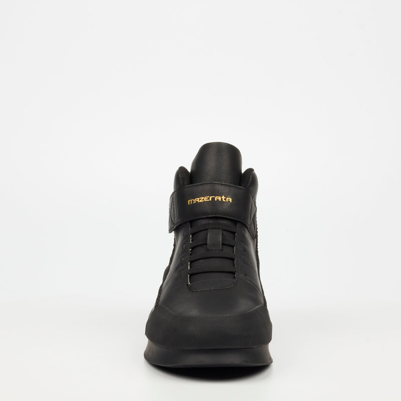 Mazerata Valentino 1 Print Boot - Black footwear Mazerata   