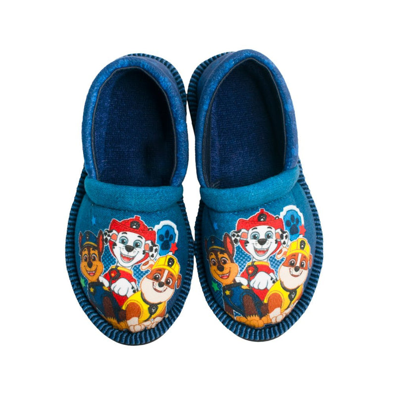 Paw Patrol Slippers - Blue Boys footwear External   
