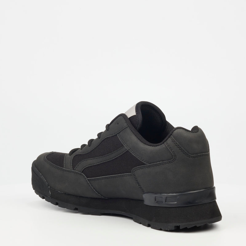 Urbanart Mount 2 Faux Nubuck Sneaker - Black footwear Urbanart   