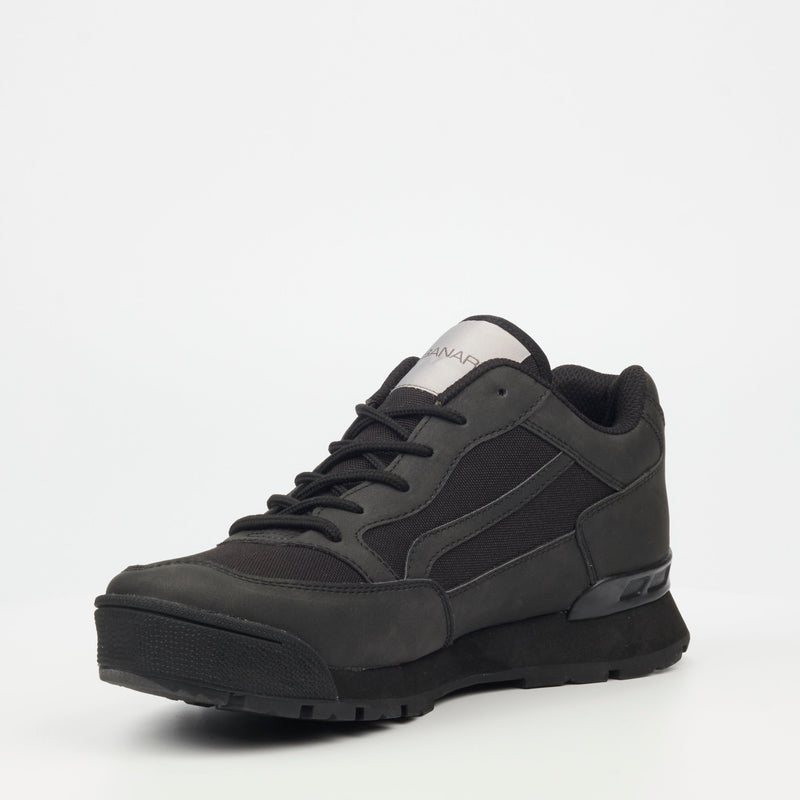 Urbanart Mount 2 Faux Nubuck Sneaker - Black footwear Urbanart   