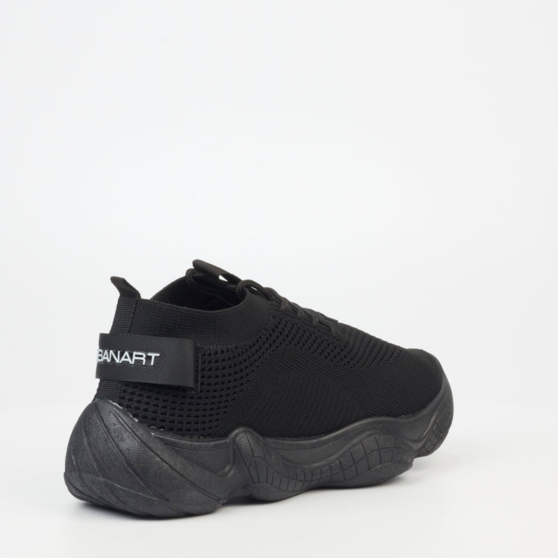 Urbanart Trip 1 Knit - Black footwear UBRT   