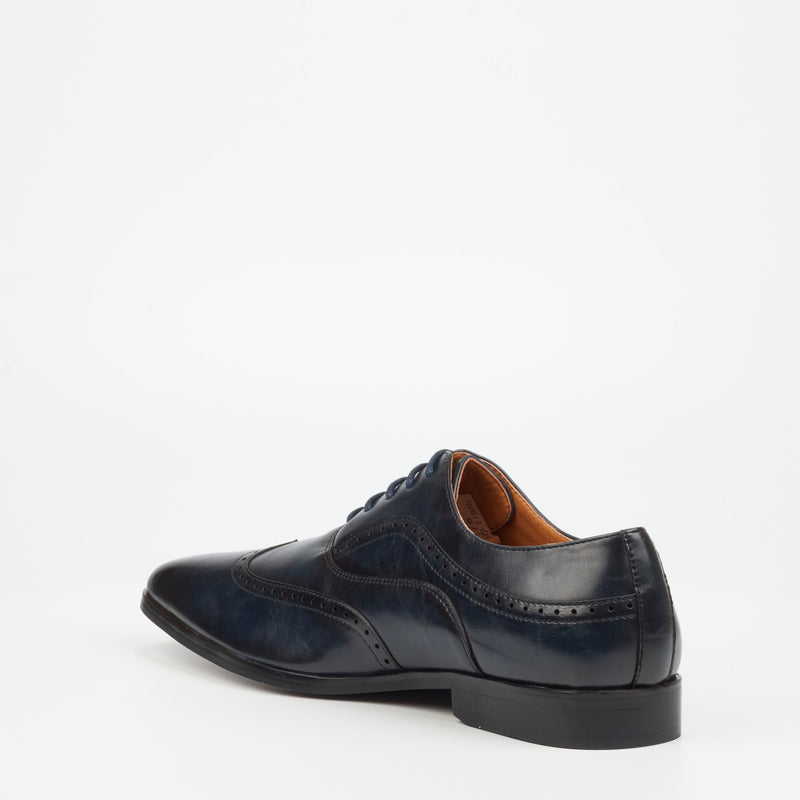 Mazerata Grazie 59 Faux Leather - Navy footwear Mazerata   