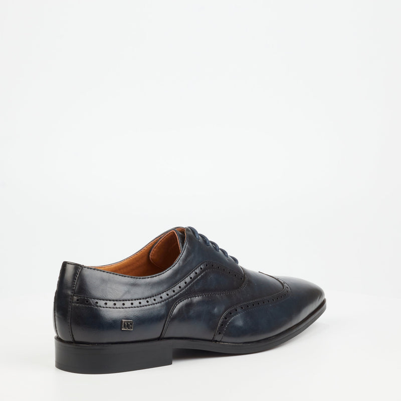 Mazerata Grazie 59 Faux Leather - Navy footwear Mazerata   