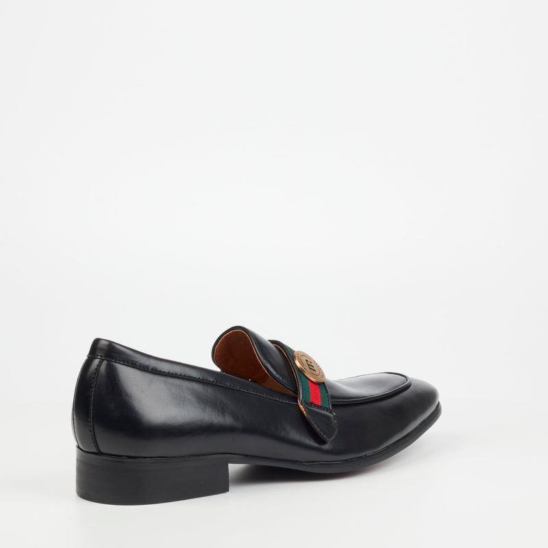 Mazerata Nanni 35 Faux Leather - Black footwear Mazerata   