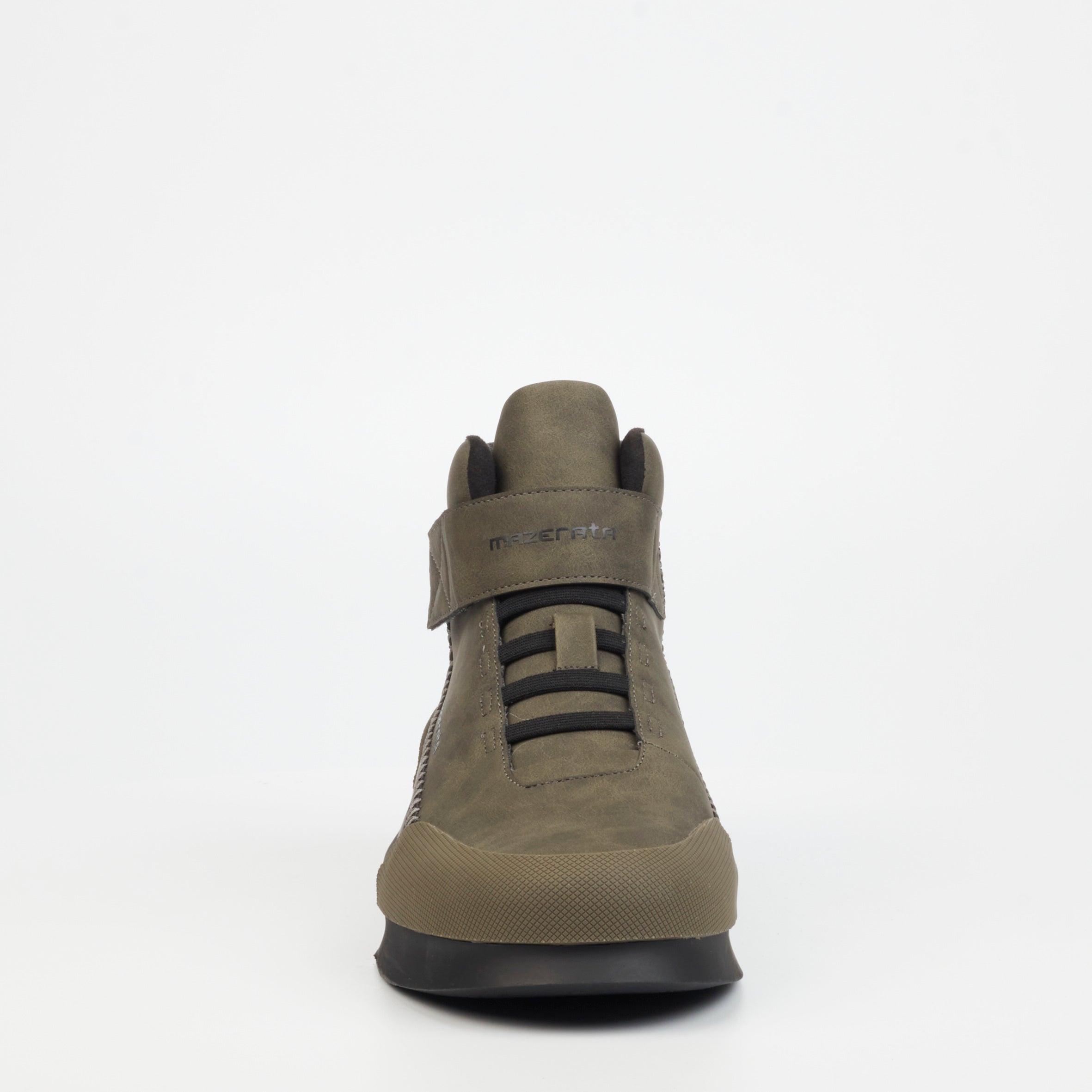 Mazerata Valentino 1 Nub - Olive footwear Mazerata