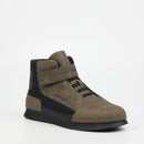Mazerata Valentino 1 Nub - Olive footwear Mazerata   