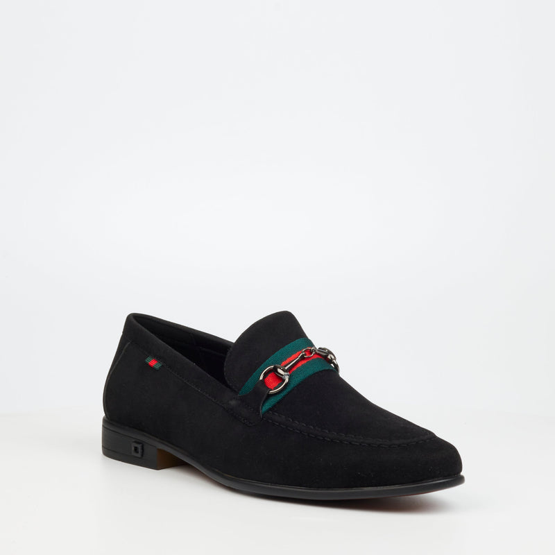 Mazerata Villani 4 Faux Suede - Black footwear Mazerata   