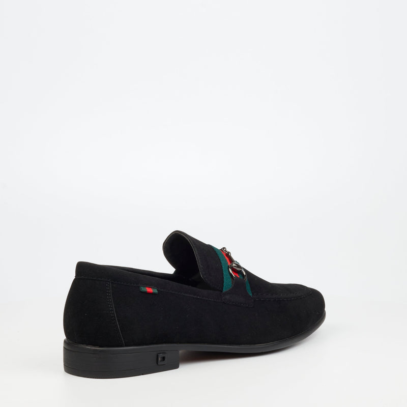 Mazerata Villani 4 Faux Suede - Black footwear Mazerata   