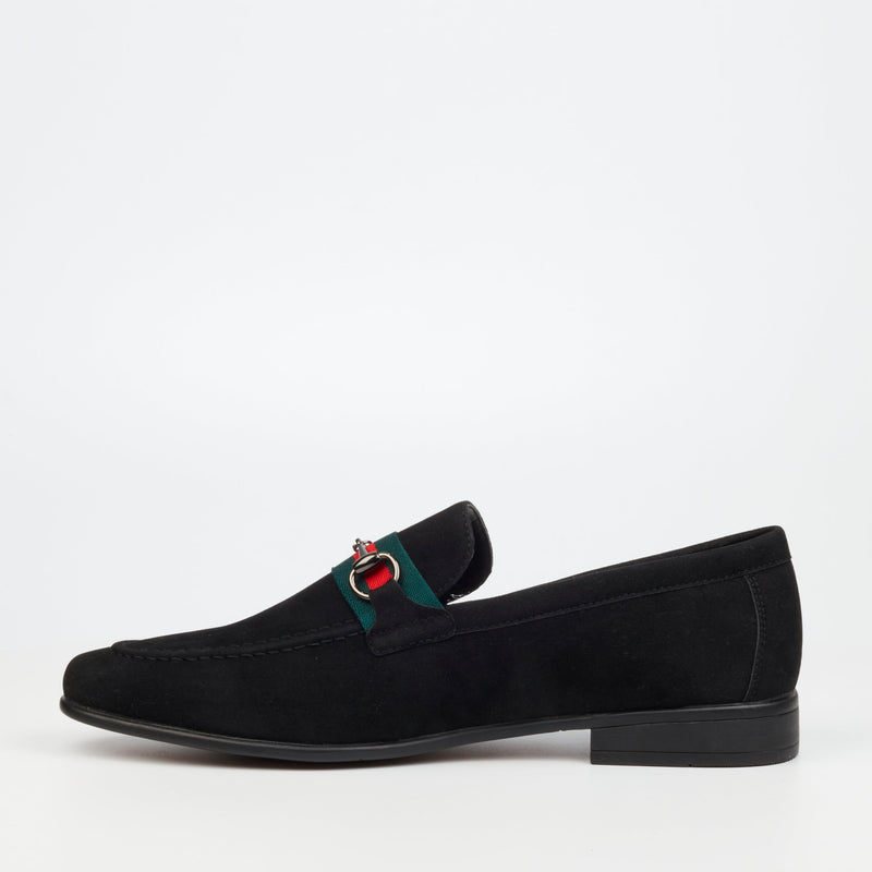 Mazerata Villani 4 Faux Suede - Black footwear Mazerata   