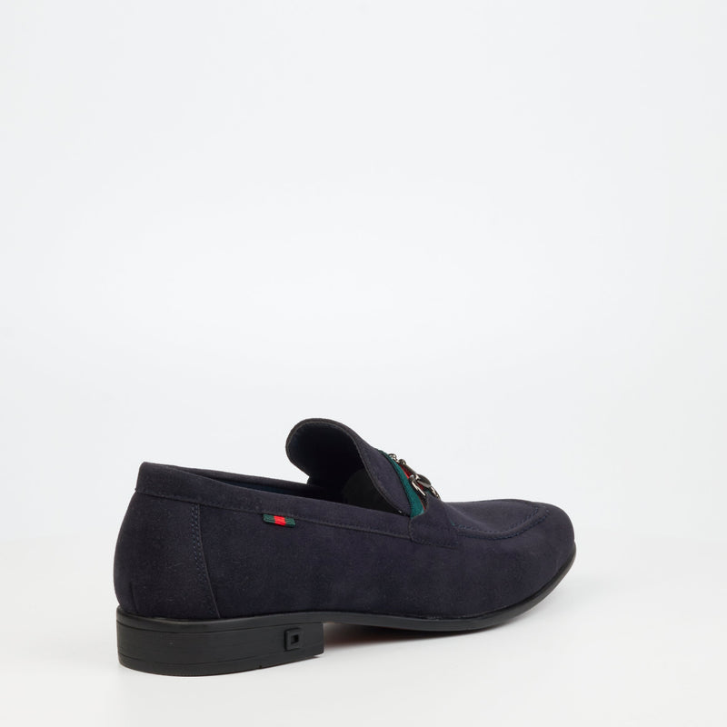 Mazerata Villani 4 Faux Suede - Navy footwear Mazerata   