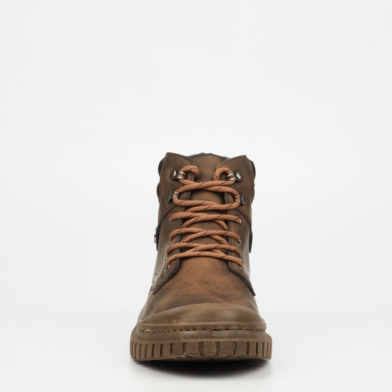 Urbanart Combat 1 Faux Nubuck - Choc footwear Urbanart   