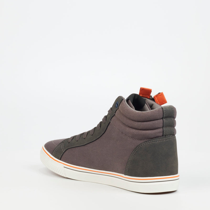 Urbanart Rugged 1 Faux Nubuck / Faux Suede - Grey footwear UBRT   