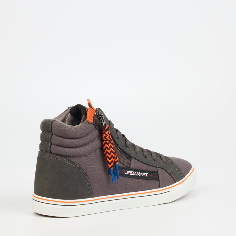 Urbanart Rugged 1 Faux Nubuck / Faux Suede - Grey footwear UBRT   