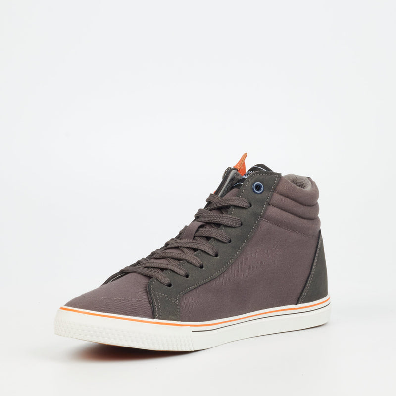 Urbanart Rugged 1 Faux Nubuck / Faux Suede - Grey footwear UBRT   