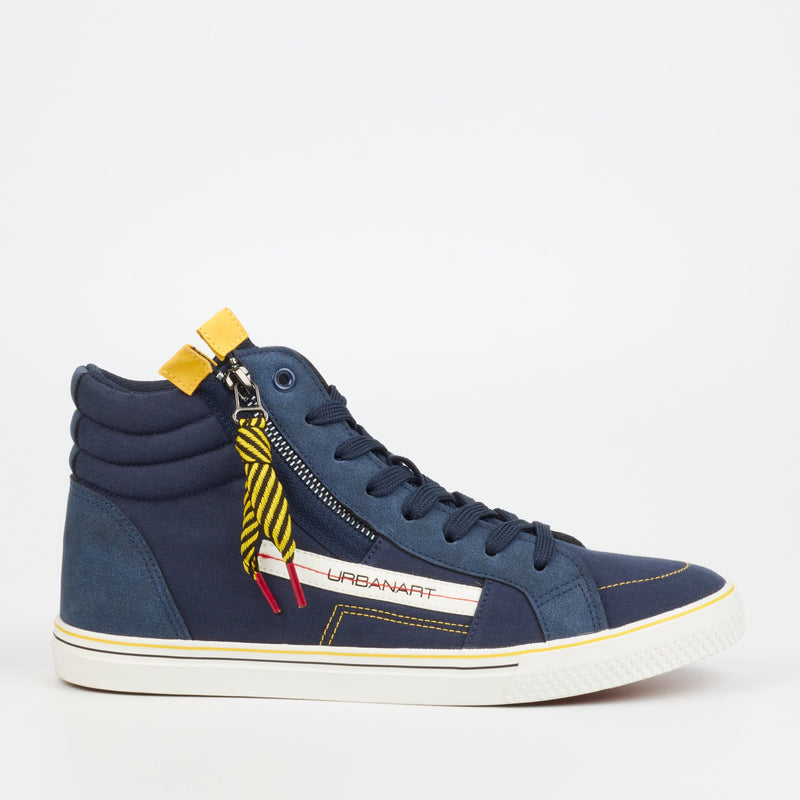 Urbanart Rugged 1 Faux Nubuck / Faux Suede - Navy footwear UBRT   