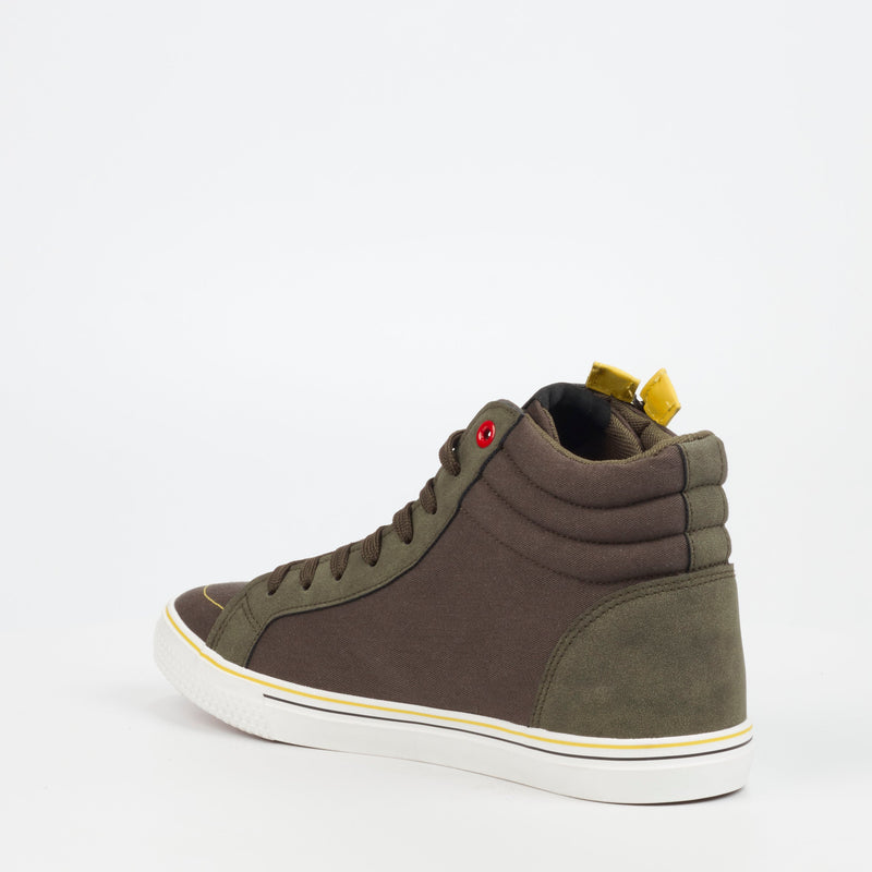 Urbanart Rugged 1 Faux Nubuck / Faux Suede - Olive footwear UBRT   